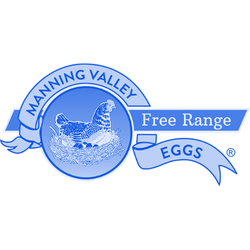 manning valley free range eggs logo